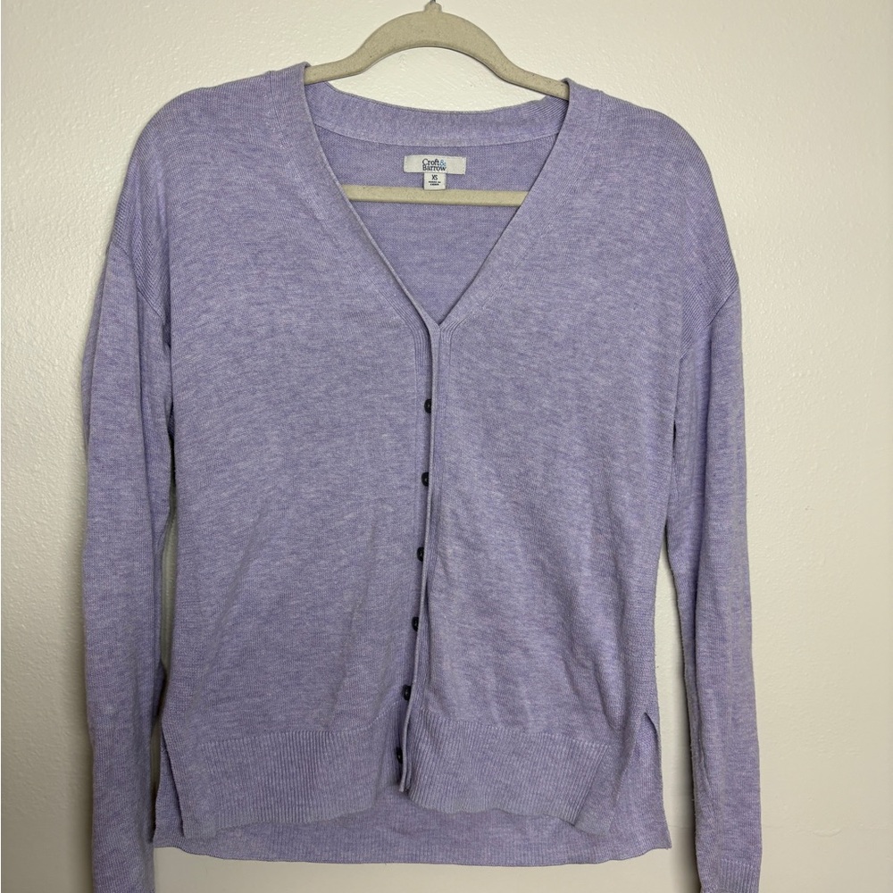 Croft & Barrow Lavender Knit Top